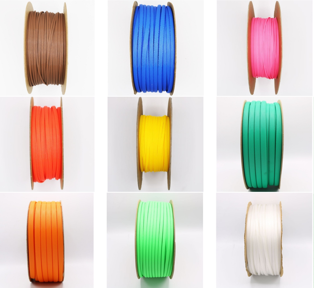 Colored Pet Braided Cable Sleeving Expandable Flexible Braided Sleeve Snake Skin Wire Mesh Sleeves